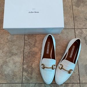 💗SOLD on D💗 & Other Stories White Croc Loafers